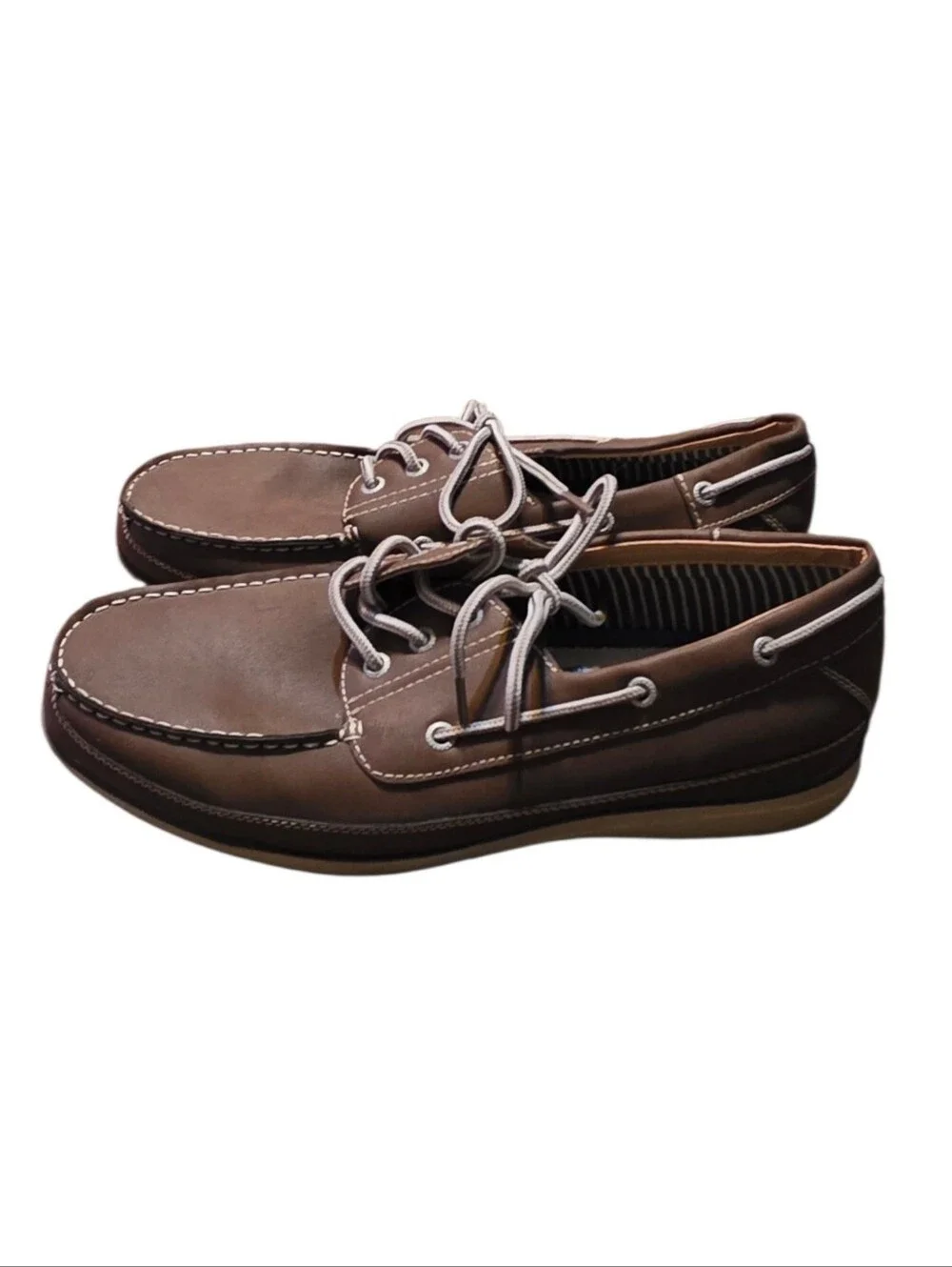 David Stone Boat Shoes Brown Size 11
